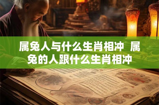 属兔人与什么生肖相冲  属兔的人跟什么生肖相冲