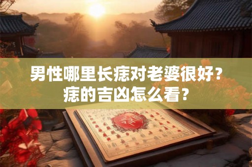 男性哪里长痣对老婆很好?痣的吉凶怎么看? 男性哪里长痣对老婆很好?痣的吉凶怎么看?