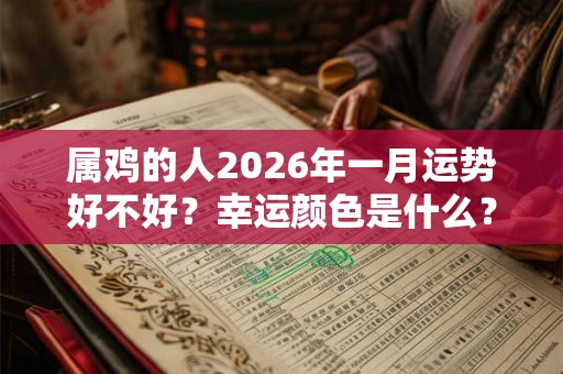 属鸡的人2026年一月运势好不好？幸运颜色是什么？