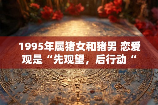 1995年属猪女和猪男 恋爱观是“先观望，后行动“
