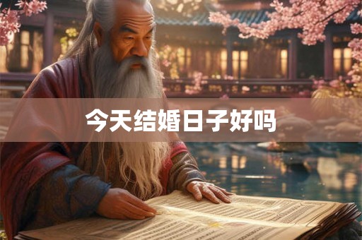 今天结婚日子好吗