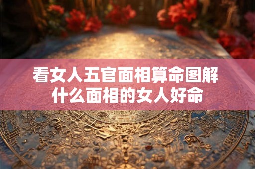 看女人五官面相算命图解 什么面相的女人好命