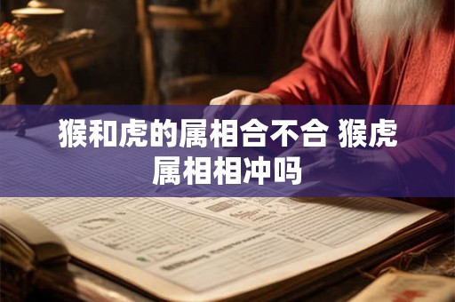 猴和虎的属相合不合 猴虎属相相冲吗