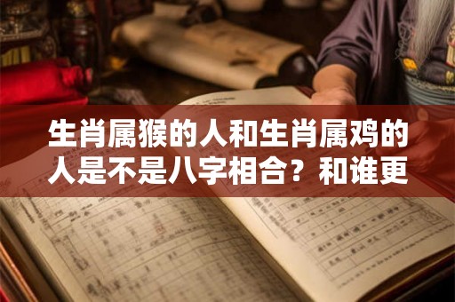 生肖属猴的人和生肖属鸡的人是不是八字相合?和谁更搭? 生肖属猴的人和生肖属鸡的人是不是八字相合?和谁更搭?