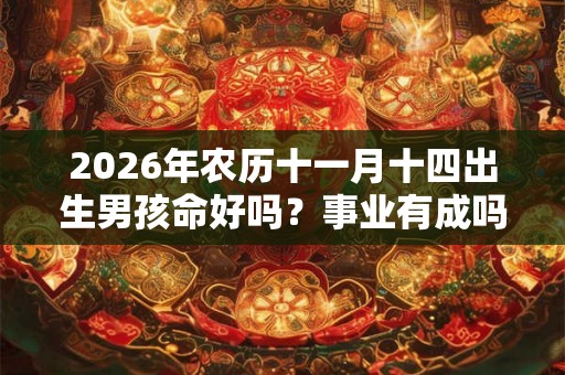 2026年农历十一月十四出生男孩命好吗？事业有成吗？