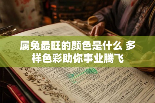 属兔最旺的颜色是什么 多样色彩助你事业腾飞