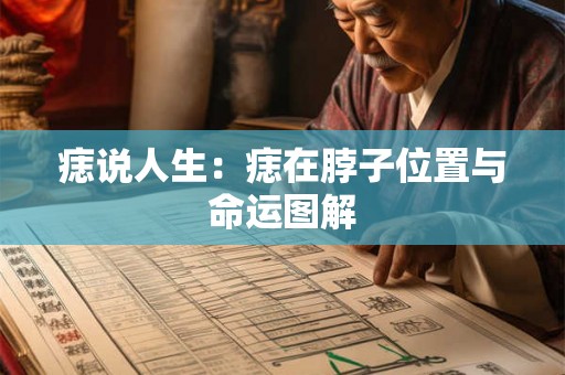 痣说人生：痣在脖子位置与命运图解