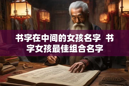 书字在中间的女孩名字  书字女孩最佳组合名字