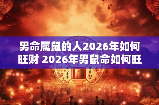 男命属鼠的人2026年如何旺财 2026年男鼠命如何旺财 男命属鼠的人2026年如何旺财 2026年男鼠命如何旺财