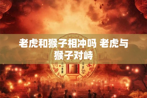老虎和猴子相冲吗 老虎与猴子对峙 老虎和猴子相冲吗 老虎与猴子对峙