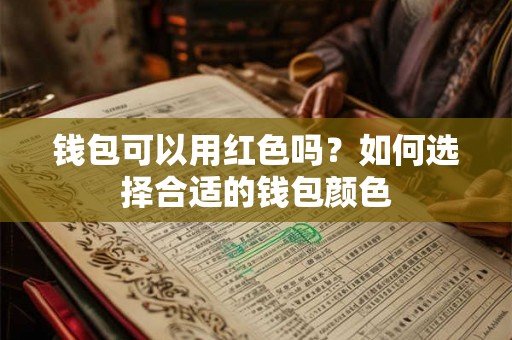 钱包可以用红色吗?如何选择合适的钱包颜色 钱包可以用红色吗?如何选择合适的钱包颜色