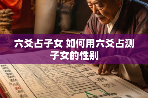 六爻占子女 如何用六爻占测子女的性别