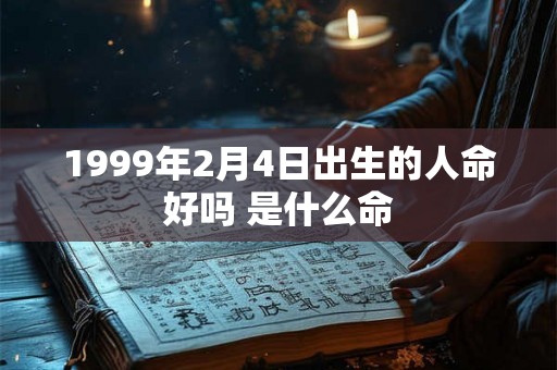 1999年2月4日出生的人命好吗 是什么命