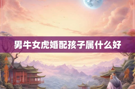 男牛女虎婚配孩子属什么好