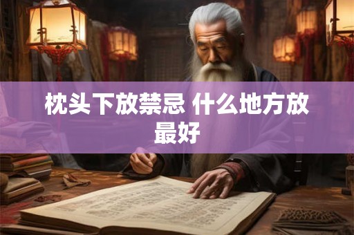 枕头下放禁忌 什么地方放最好