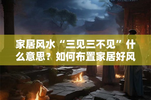 家居风水“三见三不见”什么意思？如何布置家居好风水？