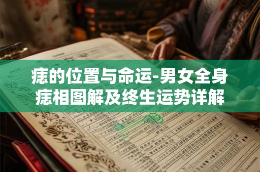 痣的位置与命运-男女全身痣相图解及终生运势详解