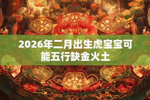 2026年二月出生虎宝宝可能五行缺金火土