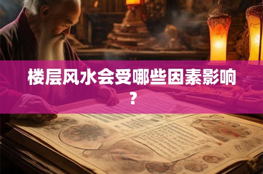 楼层风水会受哪些因素影响？