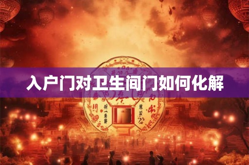入户门对卫生间门如何化解