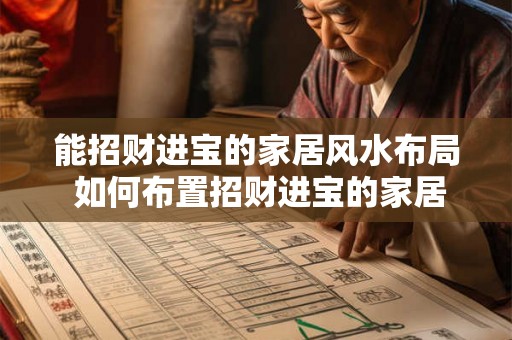 能招财进宝的家居风水布局 如何布置招财进宝的家居风水