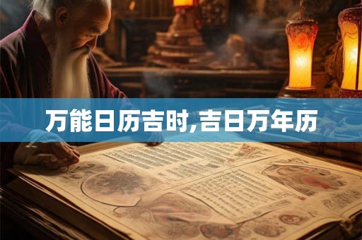 万能日历吉时,吉日万年历