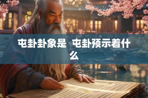 屯卦卦象是  屯卦预示着什么