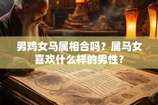 男鸡女马属相合吗？属马女喜欢什么样的男性？
