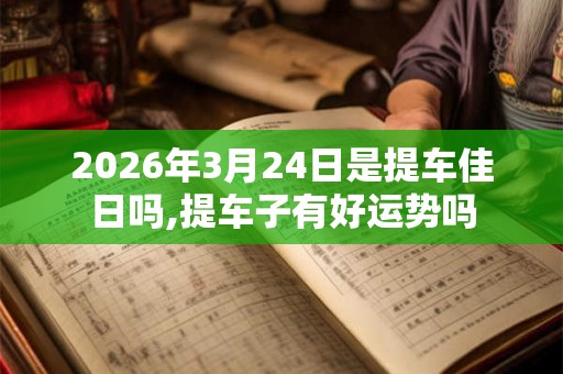 2026年3月24日是提车佳日吗,提车子有好运势吗