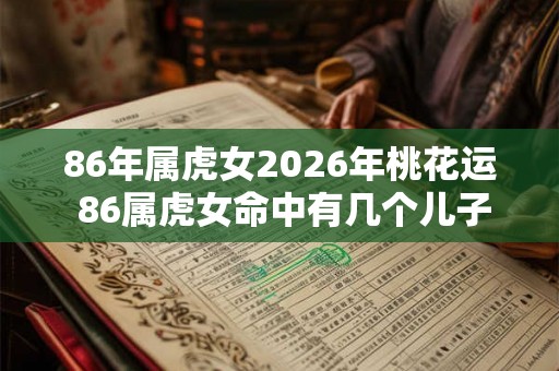 86年属虎女2026年桃花运 86属虎女命中有几个儿子