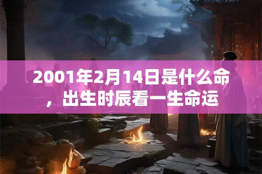 2001年2月14日是什么命，出生时辰看一生命运