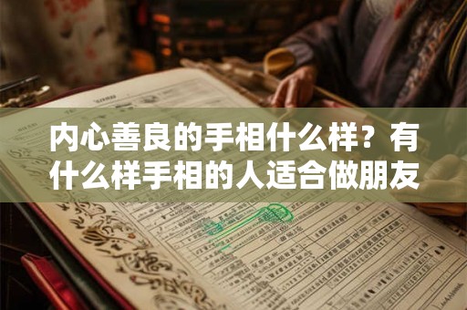 内心善良的手相什么样？有什么样手相的人适合做朋友？