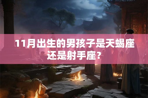 11月出生的男孩子是天蝎座还是射手座？