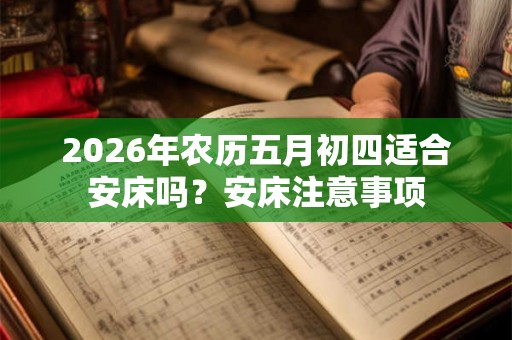 2026年农历五月初四适合安床吗？安床注意事项
