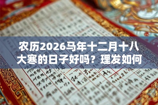 农历2026马年十二月十八大寒的日子好吗？理发如何？