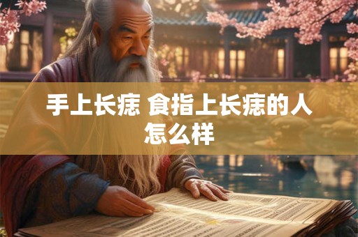 手上长痣 食指上长痣的人怎么样