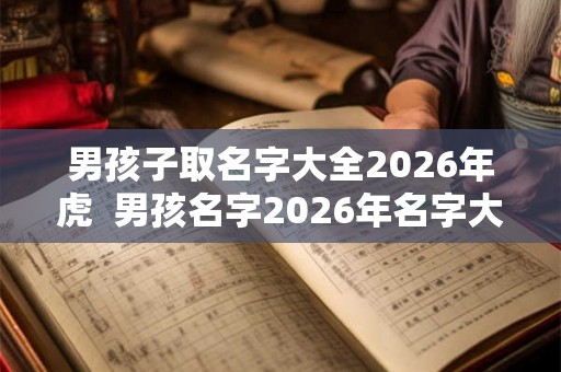 男孩子取名字大全2026年虎  男孩名字2026年名字大全虎年