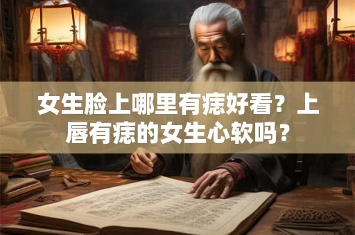 女生脸上哪里有痣好看?上唇有痣的女生心软吗? 女生脸上哪里有痣好看?上唇有痣的女生心软吗?