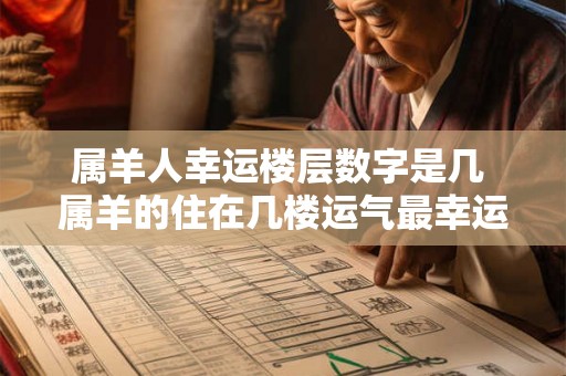 属羊人幸运楼层数字是几 属羊的住在几楼运气最幸运