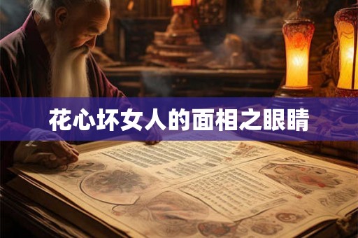 花心坏女人的面相之眼睛