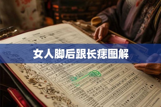 女人脚后跟长痣图解 女人脚后跟长痣图解