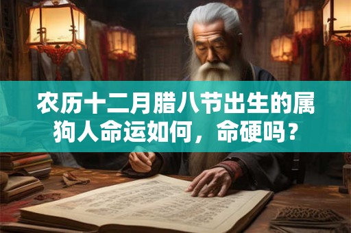 农历十二月腊八节出生的属狗人命运如何,命硬吗? 农历十二月腊八节出生的属狗人命运如何,命硬吗?