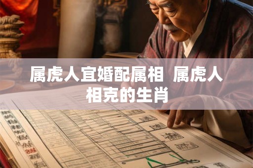 属虎人宜婚配属相  属虎人相克的生肖
