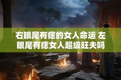 右眼尾有痣的女人命运 左眼尾有痣女人超级旺夫吗
