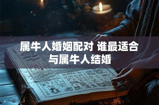 属牛人婚姻配对 谁最适合与属牛人结婚