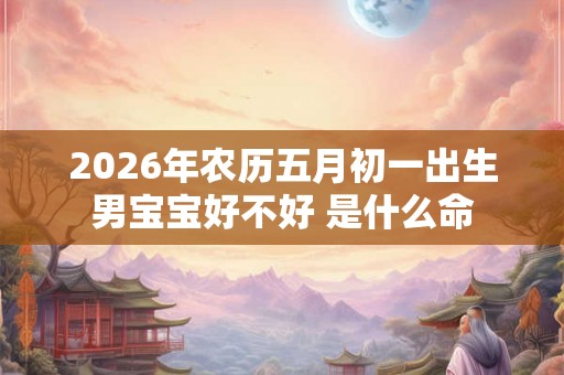 2026年农历五月初一出生男宝宝好不好 是什么命 2026年农历五月初一出生男宝宝好不好 是什么命