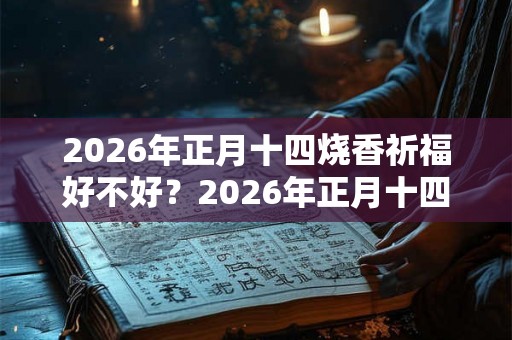 2026年正月十四烧香祈福好不好？2026年正月十四卦象吉凶？