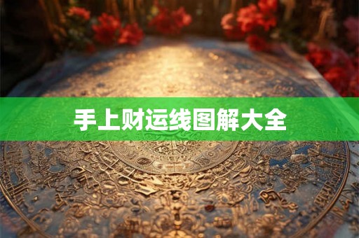 手上财运线图解大全