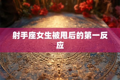 射手座女生被甩后的第一反应 射手座女生被甩后的第一反应