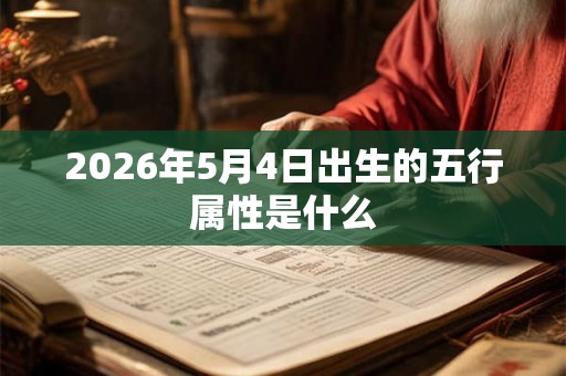 2026年5月4日出生的五行属性是什么